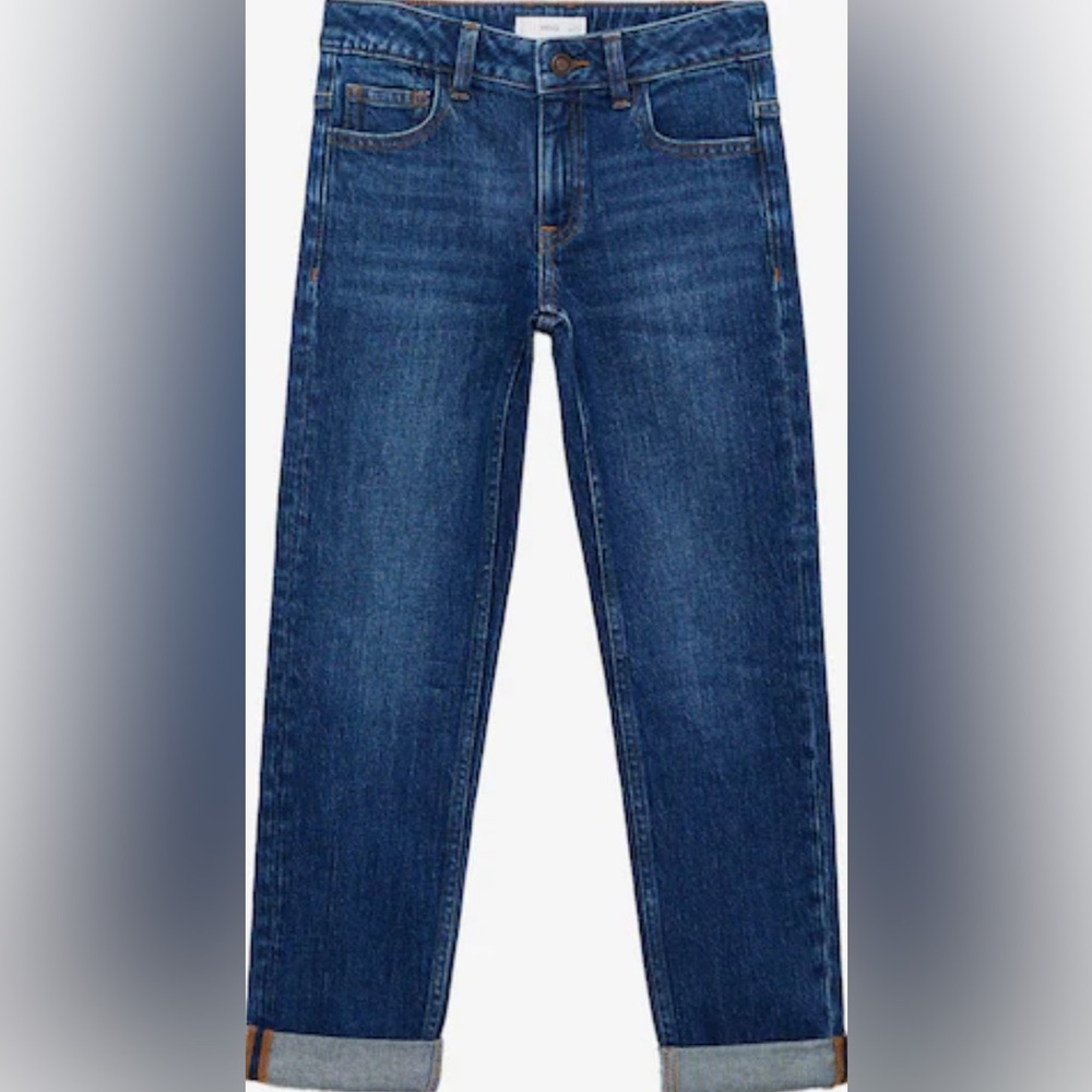 Mango: Kids Boys Dark Blue Jeans